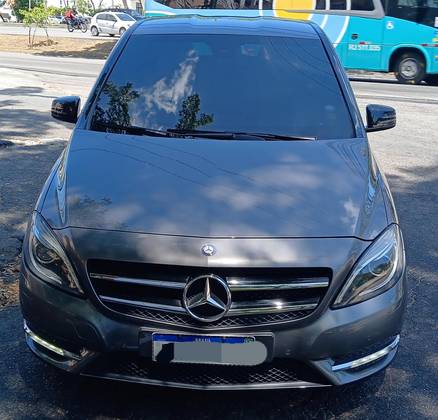 MERCEDES-BENZ B 200 1.6 SPORT TURBO GASOLINA 4P AUTOMÁTICO MERCEDES-BENZ B 200 1.6 SPORT TURBO GASOLINA 4P AUTOMÁTICO
